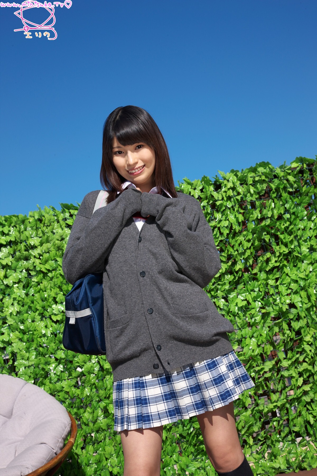 壽エリカ Erika (1) [Minisuka.tv]现役女子高生